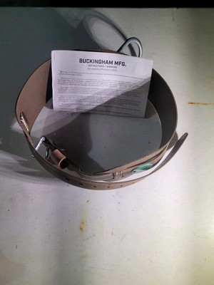 BUCKINGHAM Sz Large 2023 D-ring 5 1/2'' Pad For Aerial Fall Protection Mfg. 08/25