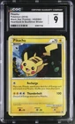 CGC 9 MINT Pikachu 2010 Black Star Promos HGSS03 Holo Pokemon Card