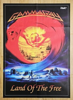 GAMMA RAY - HUGE poster from 2025 - 20 x 28 in. (50 x 70 cm) - MINT CONDITION!