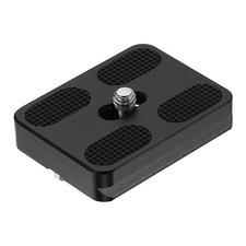 Tripod Quick Release Plate 1.97" Length Tripod Mount Plate, Black