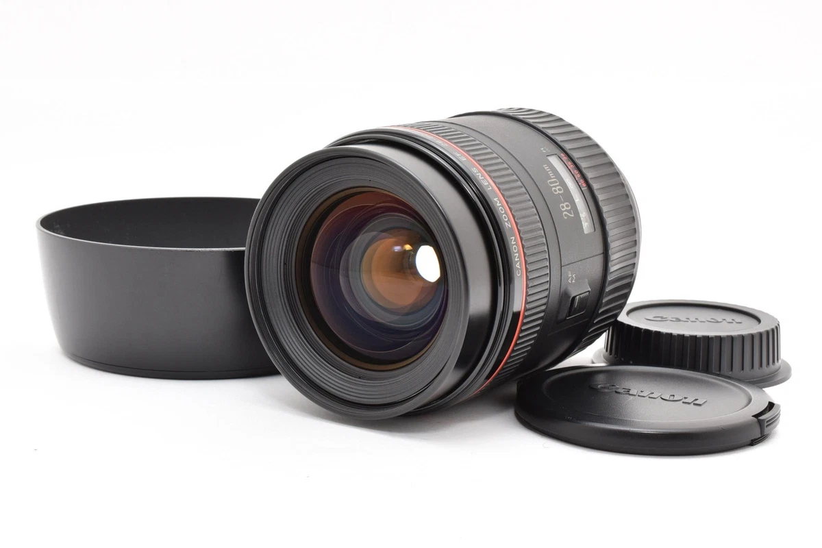 Canon EF Camera Lenses 28-80mm Focal f/2.8-4 Maximum Aperture for