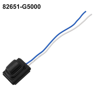 1× Türgriff vorne links Kunststoff Plug-and-Play klein 82651-G5000 schwarz