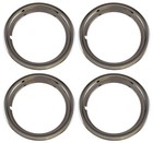 Coast To Coast IWC1513P Set of 4 Chrome Plated 13" Universal Beauty Trim Rings