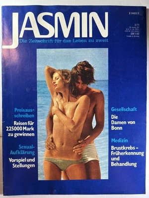 Jasmin 3 71 Die Zeitschrift für das Leben zu zweit, 1971, B8489D, Magazin