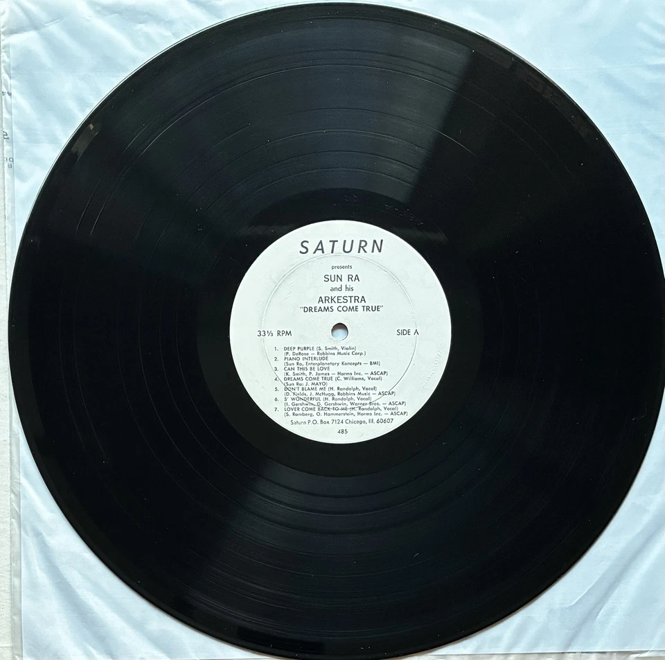 Sun Ra DREAMS COME TRUE aka DEEP PURPLE Photo COVER Rare SATURN 1973 EX LP Foto 2 de 4