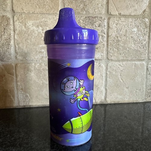 Playtex Isolatore Xtreme Grafica Alieno Spazio Esterno Viola Lenticolare Sippy Cup - Foto 5 di 22