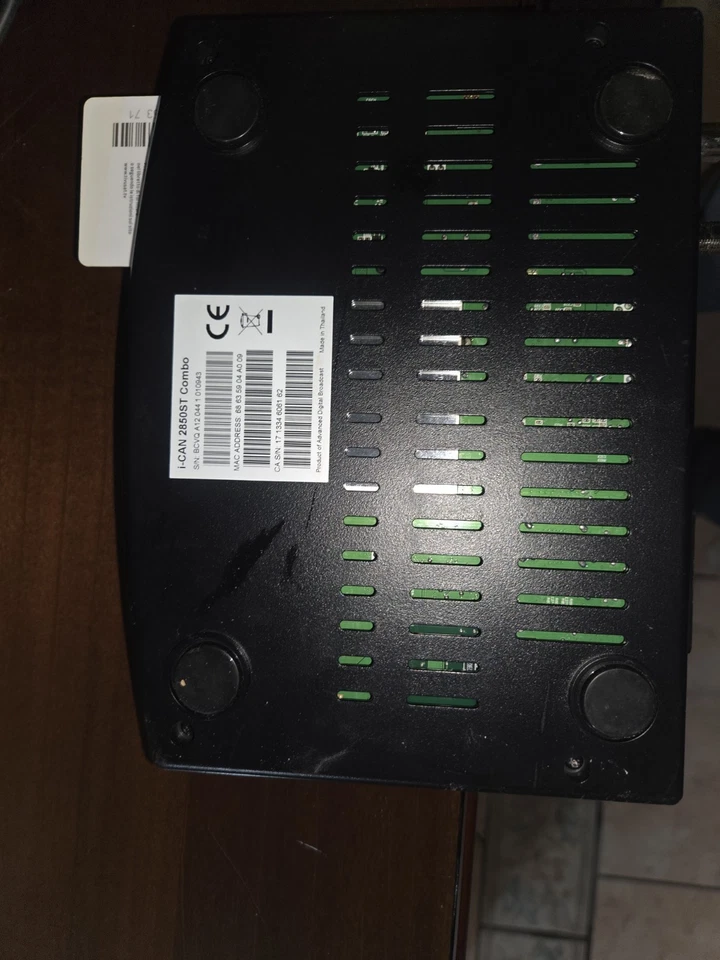 i-CAN 3900S Decoder Digitale Satellitare HD tivùsat - Nero 2850ST  Con Scheda - Immagine 2 di 2