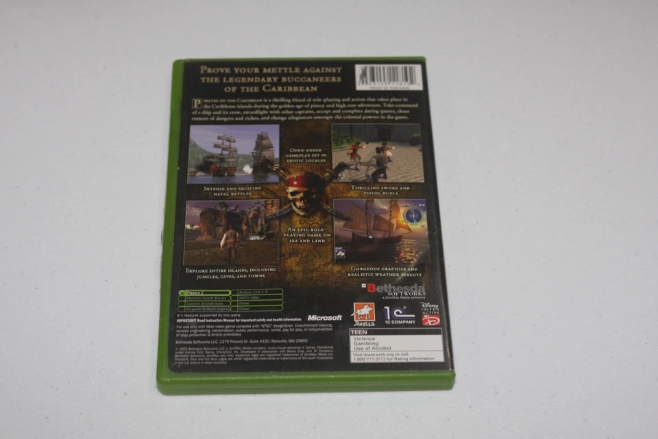 Xbox Piratas del Caribe CIB Completo Foto 2 de 4