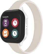 Stretchy Silicone Strap Compatible with Apple Watch Series 7 38mm 40mm