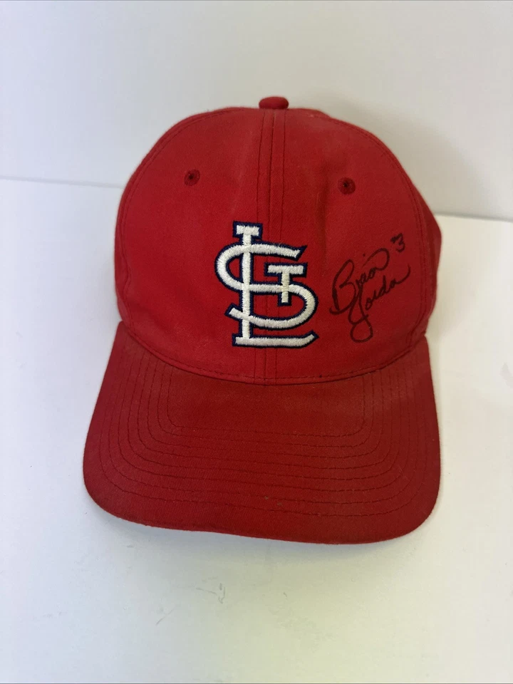 1. Boné chapéu autografado Brian Jordan St. Louis Cardinals certificado de autenticidade #3 assinado - Imagem 2 de 4