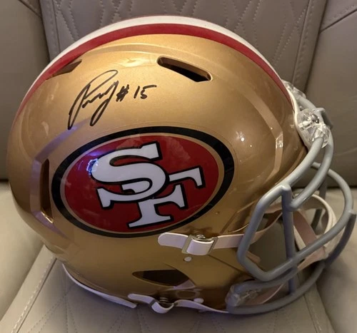 SAN FRANCISCO 49ERS FULLSIZE AUTHENTIC AUTO FOOTBALL HELMET SIGNED Pierre Garcon