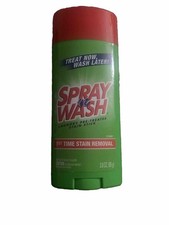 1 Spray 'n WASH Laundry Pre-Treater Stain Stick Laundry Stain Remover 3oz HTF