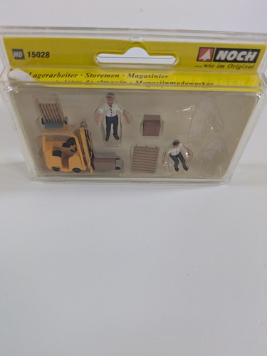 Juego de figuras Still Dock Workers Warehouse Crew 15028 | Condition: Used
