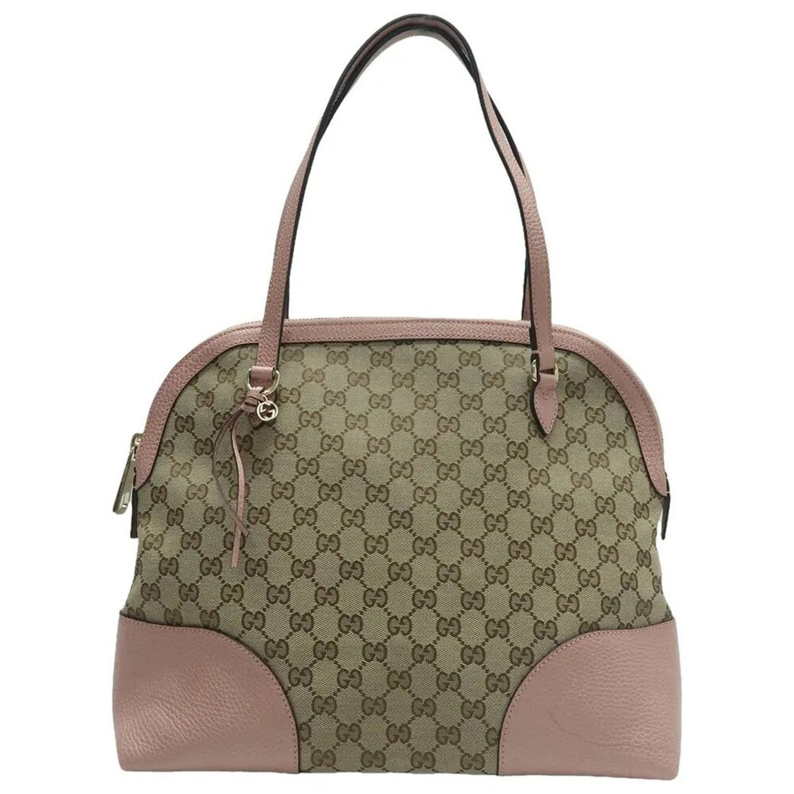 Sac à bandoulière en tissu marron GUCCI 554 040825