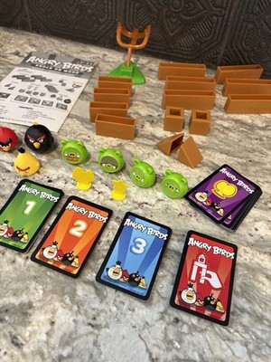 Angry Birds Knock On Wood Game Complete In Box