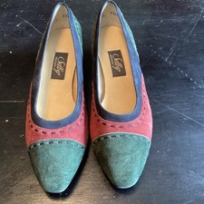 Vintage Selby Suede Heels