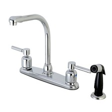 Kingston Brass FB75.DL Concord 1.8 GPM Standard Kitchen Faucet - - Chrome