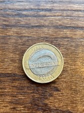 Rare 2013 London Underground £2 two pound coin - With minting error