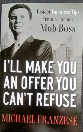 Michael Franzese, I'll Make You An Offer You Can't Refuse Hand Signed
