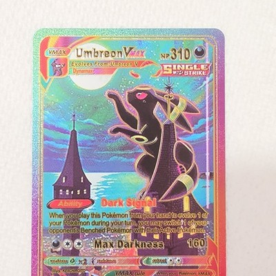 Umbreon VMAX 215/203 Secret Rare Holo Single Strike - Evolving