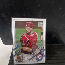 Topps 2021 Update Series #US71 Sam Huff Rookie MLB Debut Texas Rangers