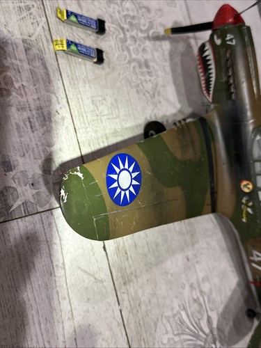 BNF RC AIRPLANE UMX P-40 WARHAWK VERY GOOD CONDITION! Just Add Transmitter! - Picture 9 of 15