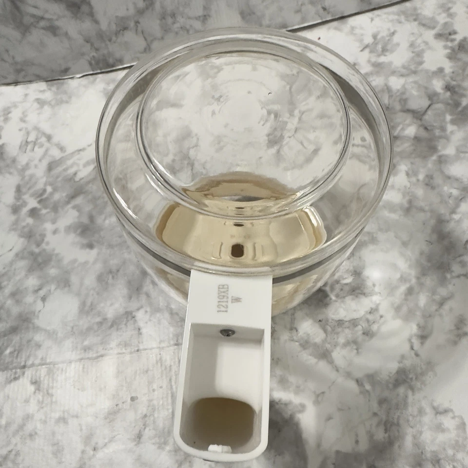 Cuisinart Coffee Pot Glass Carafe & Lid Replacement White Model DGB-500 - Image 3 of 4