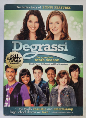 Rare: Degrassi: The Next Generation - The Complete Season 10 DVD, parts 1 & 2