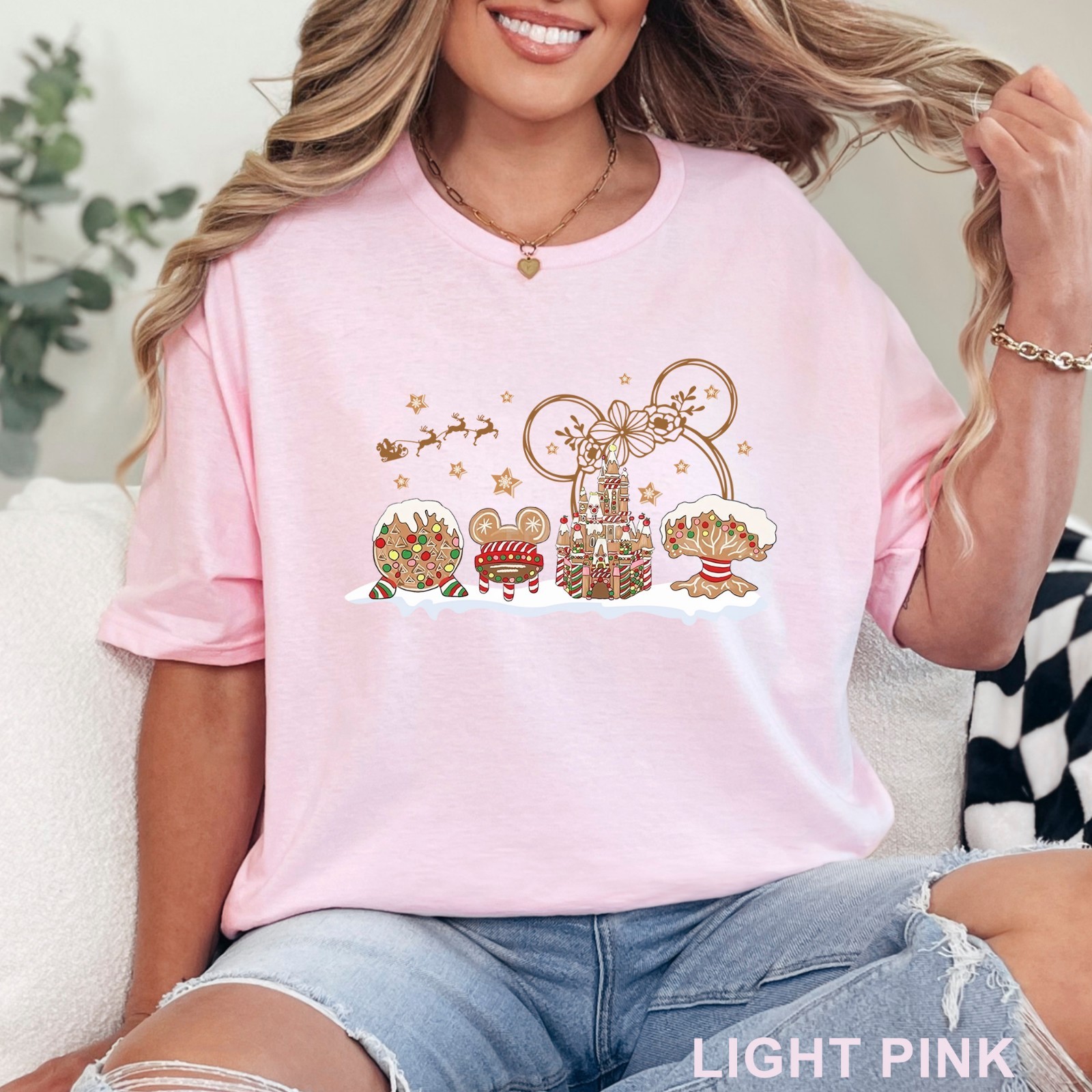 Disney Gingerbread Castle Shirt, Christmas Castle Shirt, Disney Christmas 203706