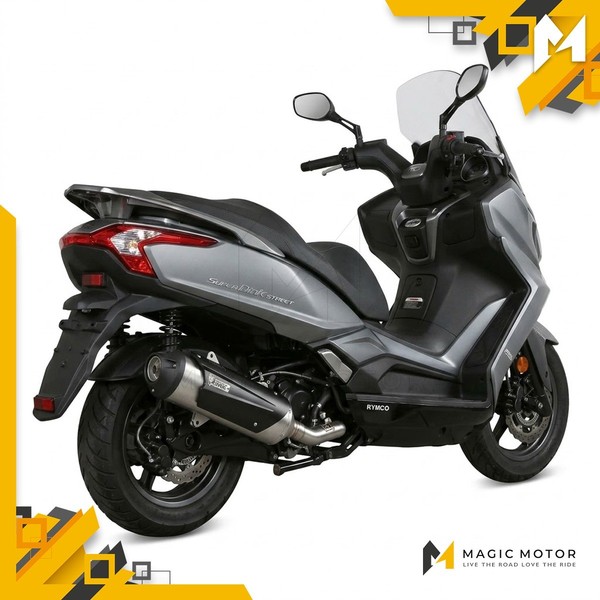 Zugelassener Auspuff Mivv Urban FüR Kymco Dink Street 300 09-12 Inox B-image
