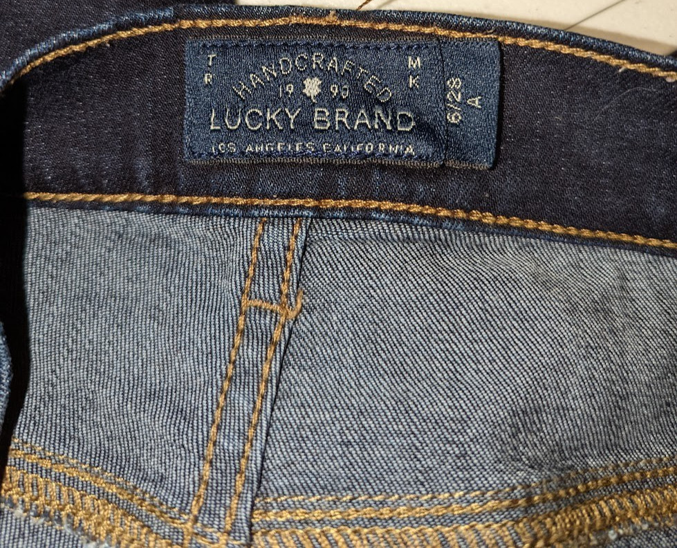 LUCKY BRAND JEANS WOMEN'S BROOKE BOOT - SIZE 6/28 A thumbnail 5