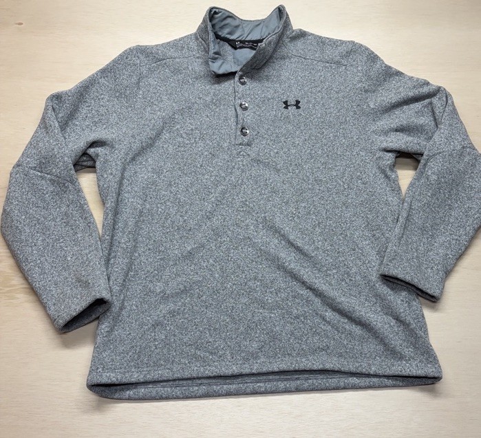 Under Armour Storm 1 ColdGear 3XL Gray Hoodie