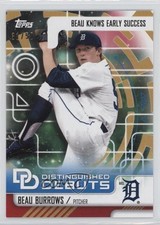 2016 Topps Pro Debut Distinguished Debuts Gold 31/50 Beau Burrows #DD-21 1e5