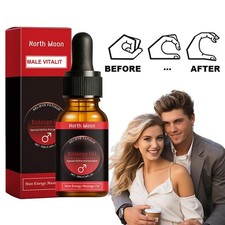 Men's Body Nourishing Essential Oil,Enlarge Oil Special For PrivateParts B3U4