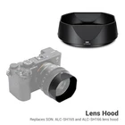 JJC Metal Lens Hood Shade for Sony FE 50mm F2.5 G FE 40mm F2.5 G FE 24mm F2.8 G