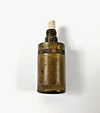 Antique General Electric Fan Motor Pancake Oil Cup W/ New Wick OE Factory U.S.A.