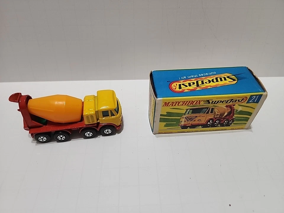Matchbox Superfast No21 Foden Concrete Truck VNM In Nm Box - Image 4 of 4