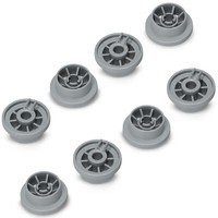8X Korbrolle Passend Wie Bosch 00165314 Siemens Neff Unterkorb SpüLmaschine