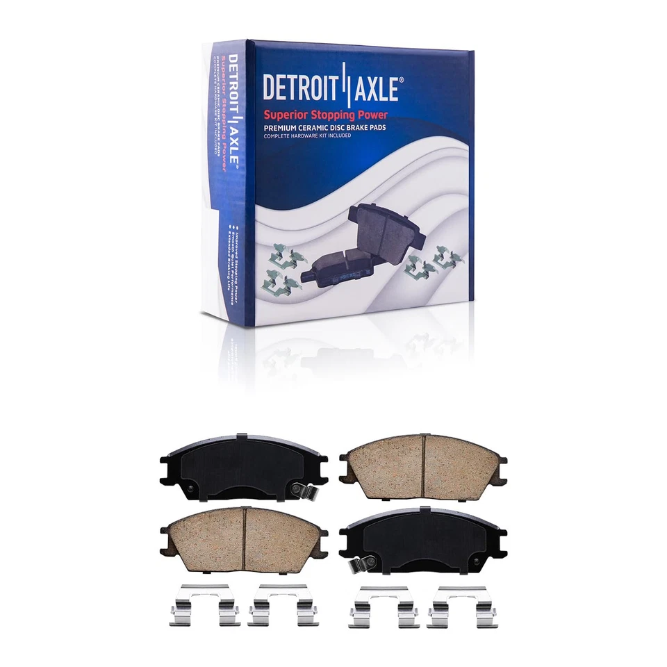 Rotores de freno de disco delanteros 241 mm + pastillas de cerámica para Hyundai Accent 2003 2004 2005 Foto 4 de 4