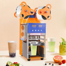 400W Automatic Electric Cup Sealer Commercial Full Cup Sealing Machine