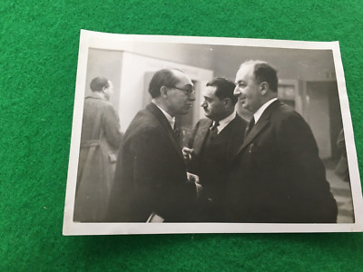 Yahya Kemal Bey ?  Tewfik Rouchdy Bey Nicolas Antonoff Portrait LIGA NATIONEN