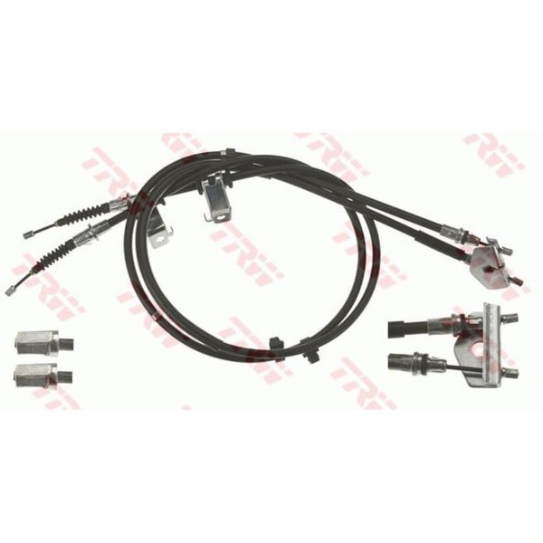 TRW Handbremsseil Bremsseil Hinten Passend FüR Ford Fiesta VI B-Max JK-image