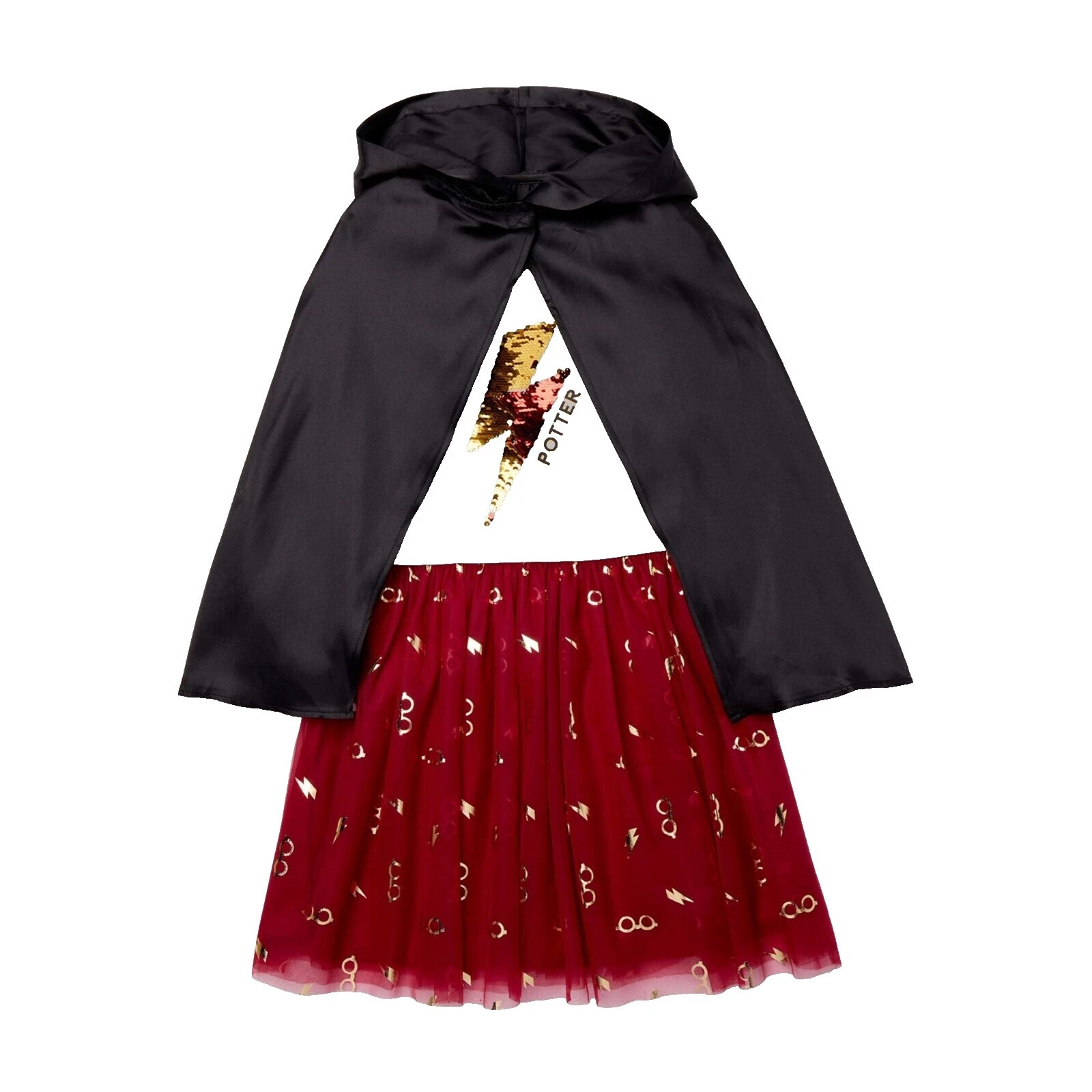 Vestido negro de lentejuelas disfraces para Niñas