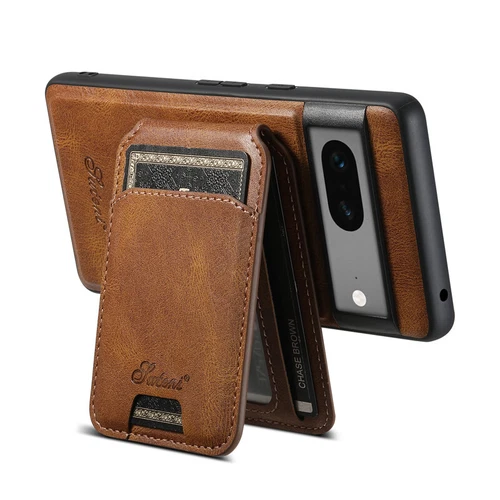 Hülle Für Google Pixel 9 8 7 Pro 8A 7A 6A Handy Tasche Leder Wallet Case Schutz - Picture 9 of 34