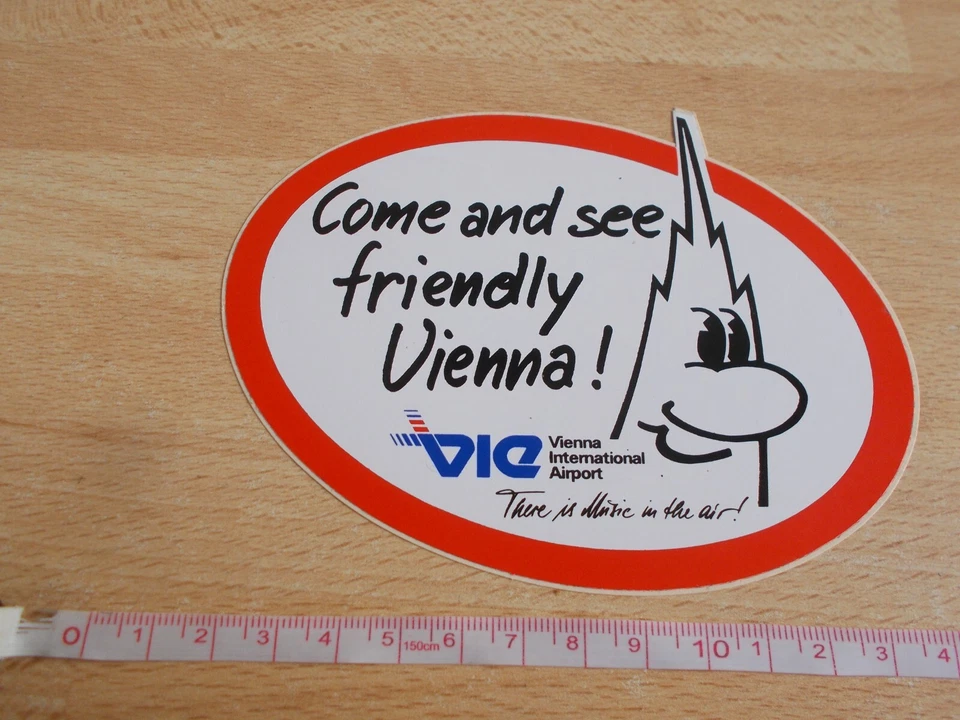 Sticker Vienna International Airport - Image 1 of 1