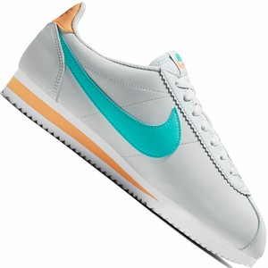 NIKE CORTEZ CUIR véritable Baskets Garçon Chaussures Sport Blanc Bleu 44.5  EUR 40,00 - PicClick FR