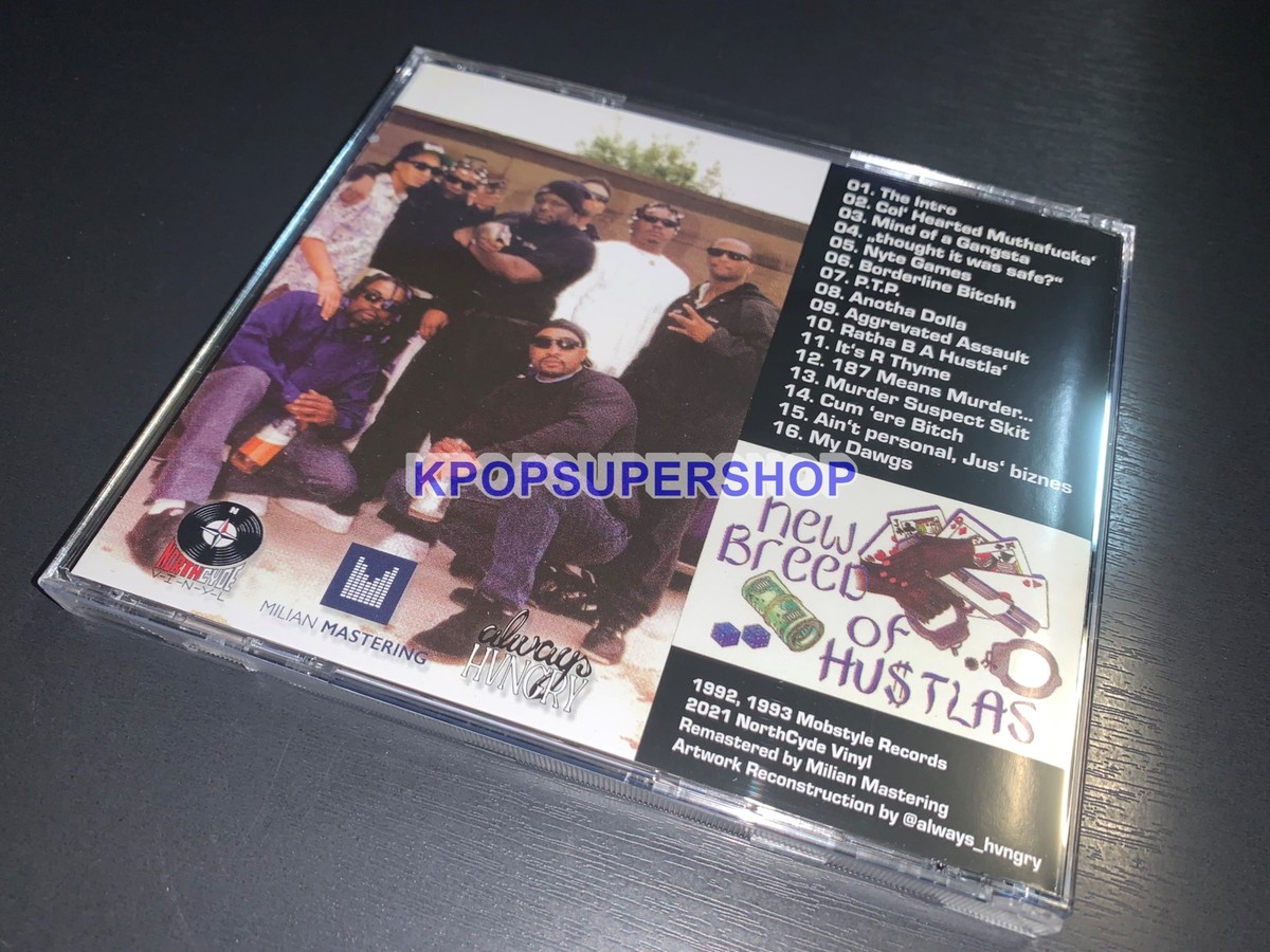 New Breed of Hustlas Album Ratha B-A Hustla CD Booklet Great