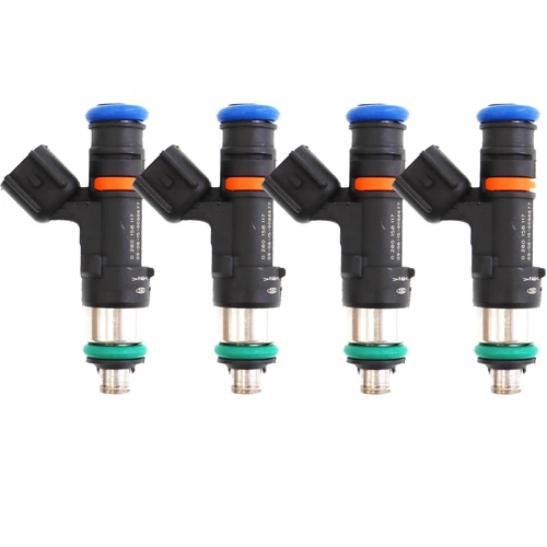 4X Genuine OEM Bosch 52lb 550cc Fuel Injectors For EV14 A4 TT Golf Jetta Passat - Picture 3 of 9