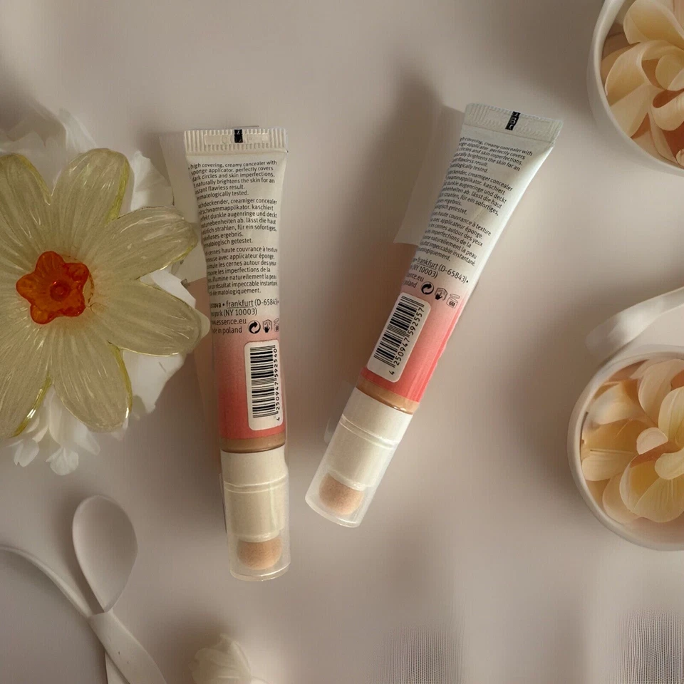 2x essence get picture ready! brightening concealer 20 nude 8ml Und 10 Ivory 8ml - Bild 2 von 4