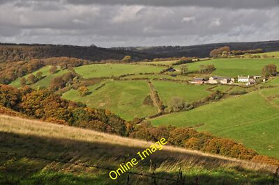 Foto 12x8 West Somerset: Landschaftliche Landschaft Hawkridge mit Blick über c2014